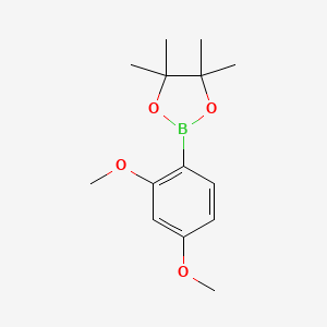 Chemical structure of 2,4-Dimethoxyphenylboronic acid pinacol ester