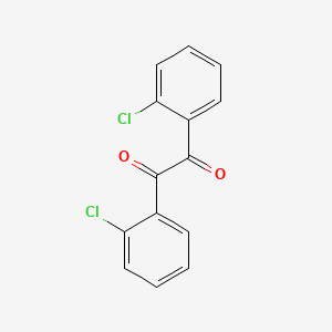 Chemical structure of 2,2′-Dichlorobenzil