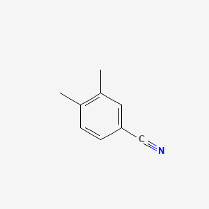 Chemical structure of 3,4-Dimethylbenzonitrile