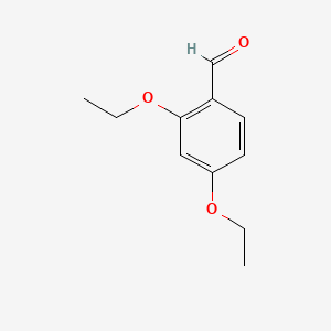 Chemical structure of 2,4-Diethoxybenzaldehyde