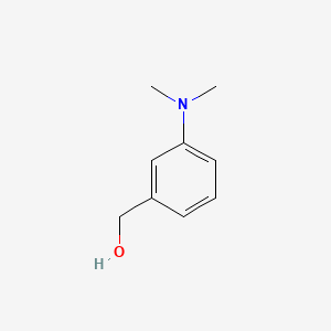 Chemical structure of 3-(Dimethylamino)benzyl alcohol