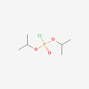 Chemical structure of Diisopropyl chlorophosphate