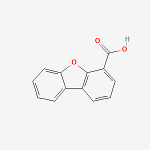 Chemical structure of Dibenzofuran-4-carboxylic acid