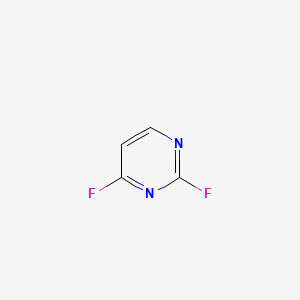Chemical structure of 2,4-Difluoropyrimidine