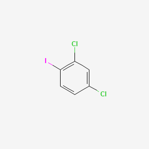 Chemical structure of 2,4-Dichloroiodobenzene