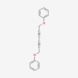 Chemical structure of 1,6-Diphenoxy-2,4-hexadiyne