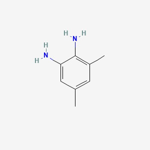 Chemical structure of 1,2-Diamino-3,5-dimethylbenzene