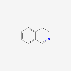 Chemical structure of 3,4-Dihydroisoquinoline