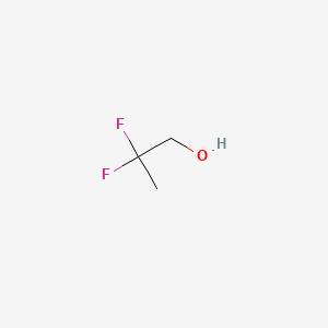 Chemical structure of 2,2-Difluoropropanol