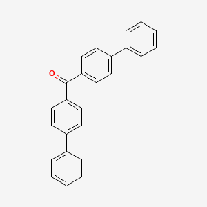 Chemical structure of 4,4'-Diphenylbenzophenone