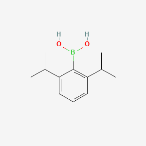 Chemical structure of 2,6-Diisopropylphenylboronic acid