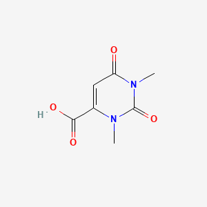 Chemical structure of 1,3-Dimethylorotic acid