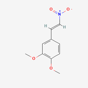 Chemical structure of 3,4-Dimethoxy-^b-nitrostyrene