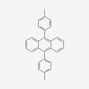 Chemical structure of 9,10-Bis(4-Methylphenyl)-Anthracene