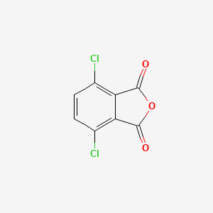 Chemical structure of 3,6-Dichlorophthalic anhydride