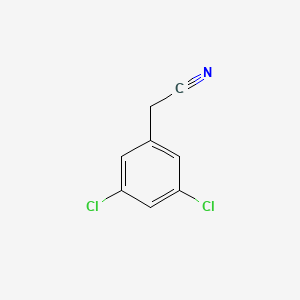 Chemical structure of (3,5-Dichloro-phenyl)-acetonitrile