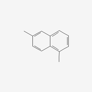 Chemical structure of 1,6-Dimethylnaphthalene