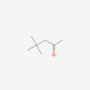 Chemical structure of 4,4-Dimethyl-2-pentanone