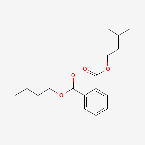 Chemical structure of Diisopentyl phthalate