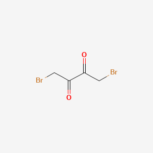 Chemical structure of 1,4-Dibromo-2,3-butanedione