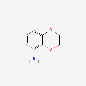 Chemical structure of 1,4-Benzodioxan-5-amine