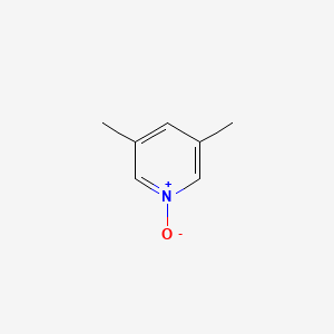 Chemical structure of 3,5-dimethylpyridine-1-oxide