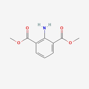 Chemical structure of Dimethyl 2-aminoisophthalate