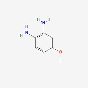 Chemical structure of 3,4-Diaminoanisole