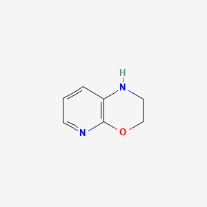 Chemical structure of 2,3-Dihydro-1h-pyrido[2,3-b][1,4]oxazine