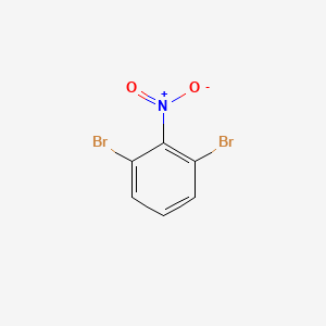 Chemical structure of 2,6-Dibromonitrobenzene
