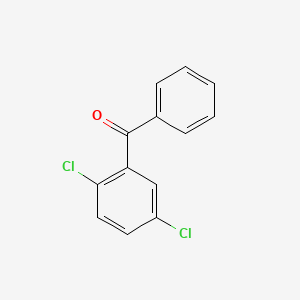 Chemical structure of 2,5-Dichlorobenzophenone