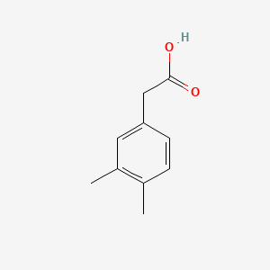 Chemical structure of 3,4-Dimethylphenylacetic acid