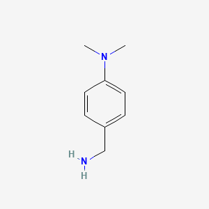 Chemical structure of 4-Dimethylaminobenzylamine