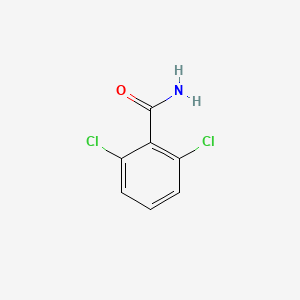 Chemical structure of 2,6-Dichlorobenzamide