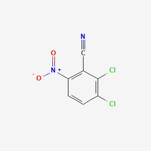 Chemical structure of 2,3-Dichloro-6-nitrobenzonitrile