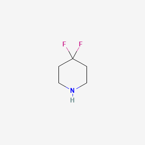 Chemical structure of 4,4-Difluoropiperidine