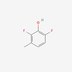 Chemical structure of 2,6-Difluoro-3-methylphenol