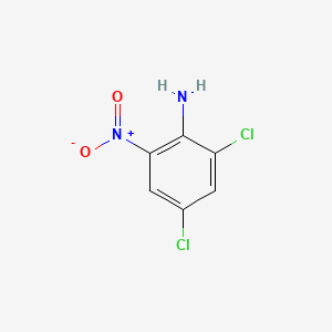 Chemical structure of 2,4-Dichloro-6-nitroaniline