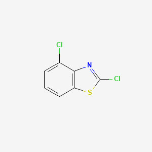 Chemical structure of 2,4-Dichlorobenzothiazole