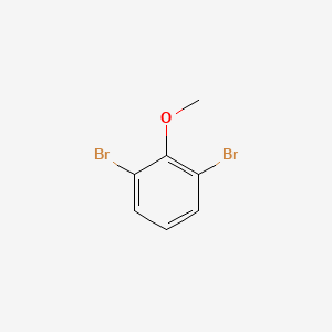 Chemical structure of 2,6-Dibromoanisole