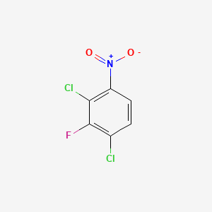 Chemical structure of 2,4-Dichloro-3-fluoronitrobenzene
