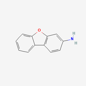 Chemical structure of 3-Dibenzofuranamine