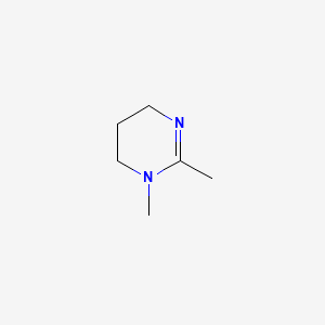 Chemical structure of 1,2-Dimethyl-1,4,5,6-tetrahydropyrimidine