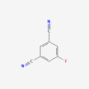 Chemical structure of 3,5-Dicyanofluorobenzene