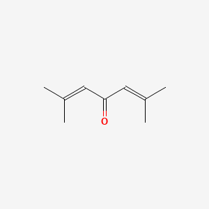 Chemical structure of 2,6-Dimethyl-2,5-heptadien-4-one