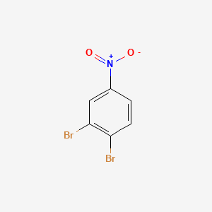 Chemical structure of 1,2-Dibromo-4-nitrobenzene