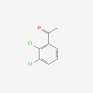 Chemical structure of 2',3'-Dichloroacetophenone