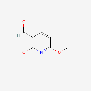 Chemical structure of 2,6-Dimethoxypyridine-3-carboxaldehyde