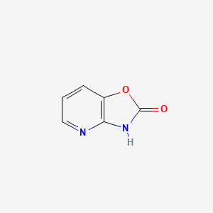 Chemical structure of 2,3-Dihydropyrido[2,3-d][1,3]oxazol-2-one
