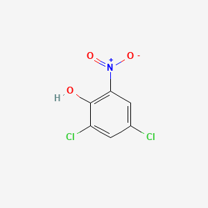 Chemical structure of 2,4-Dichloro-6-nitrophenol